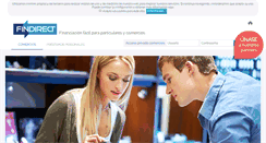 Desktop Screenshot of findirect.es