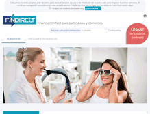 Tablet Screenshot of findirect.es